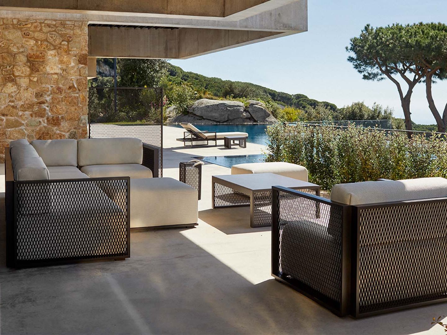 Алюминиевый журнальный столик Vondom The factory ARCH-00044211 - Вид №2