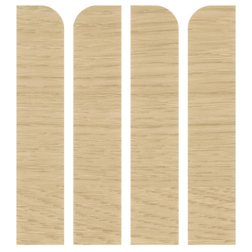 Заглушка для плинтуса, стикер  S81402.35 HANNAHHOLZ 