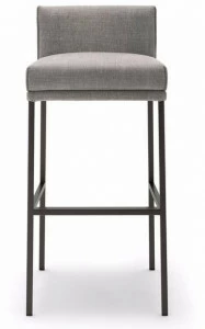 Rolf Benz Высокий табурет из ткани с подставкой для ног Rolf benz 651