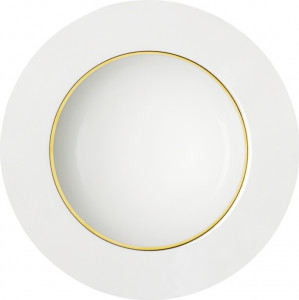 91543 Sieger by Furstenberg Тарелка для пасты Sieger by Furstenberg "Мой фарфор! Золотое сокровище" 29см Фарфор