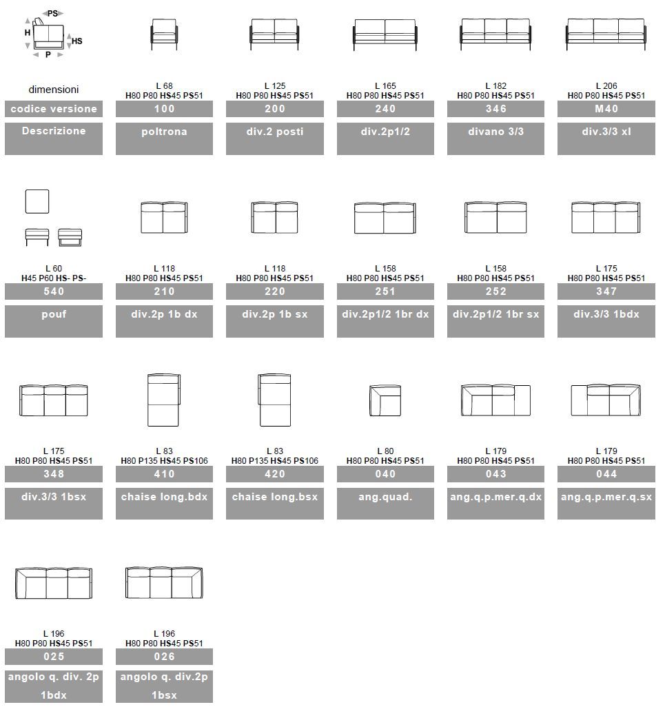 Кожаный модульный угловой диван Calia Italia премиум ARCH-00023155 - Вид №2