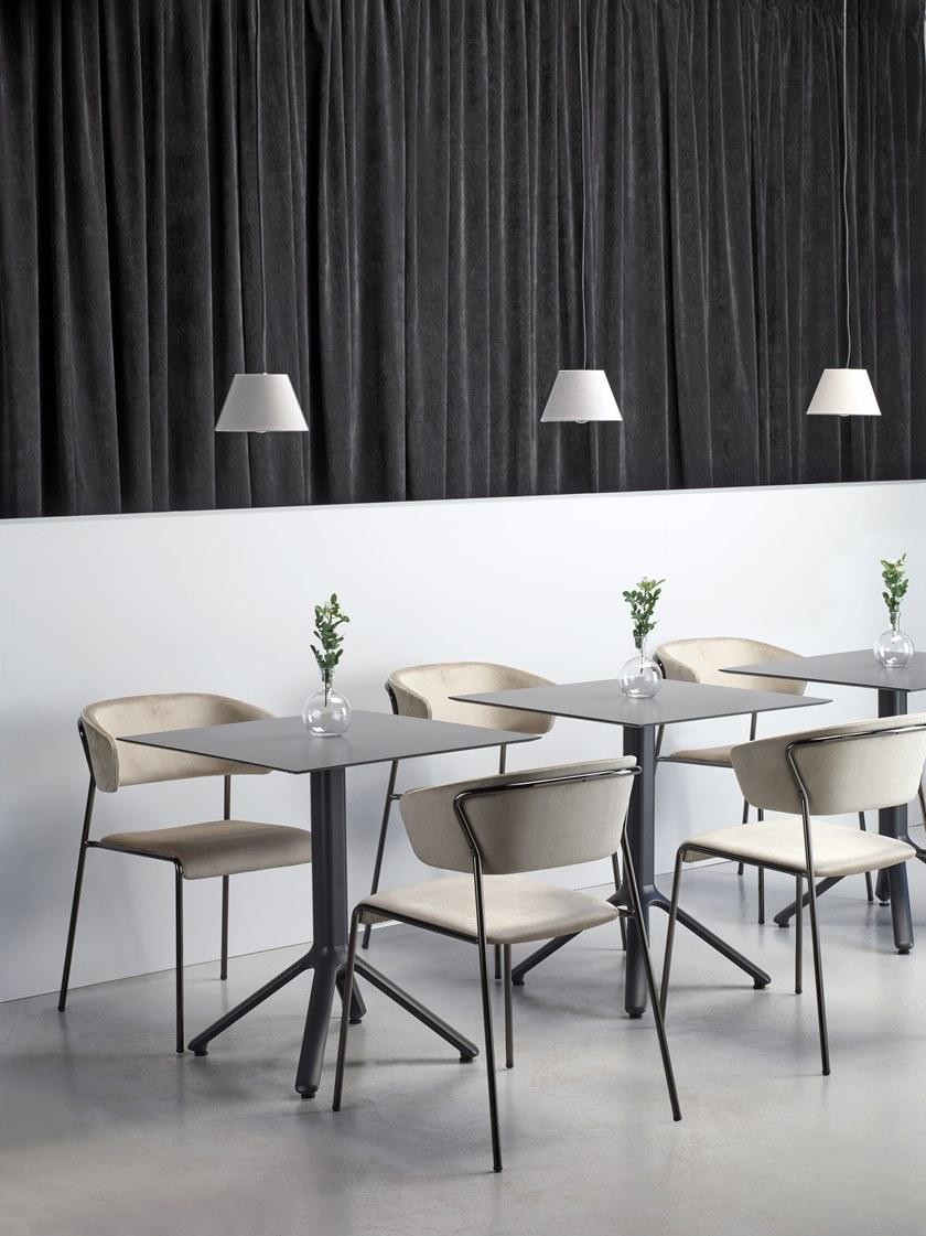 SCAB DESIGN Квадратный алюминиевый стол с откидной крышкой Nemo sun-id-1379759 - Вид №5