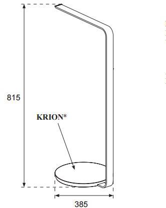 KRION Вешалка для полотенец на полу Sp concept sun-id-1452096 - Вид №2