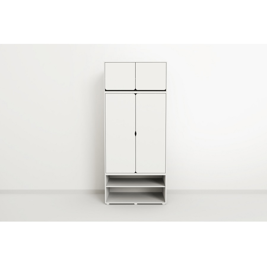 Тумба Flexa с 2 дверцами, белая 812540240 - Вид №2