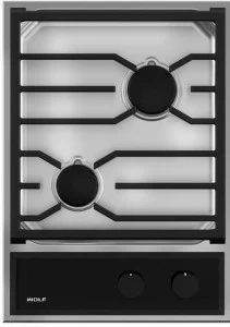 Wolf Газовая встраиваемая плита из нержавеющей стали Piani cottura domino Icbcg152tf/s