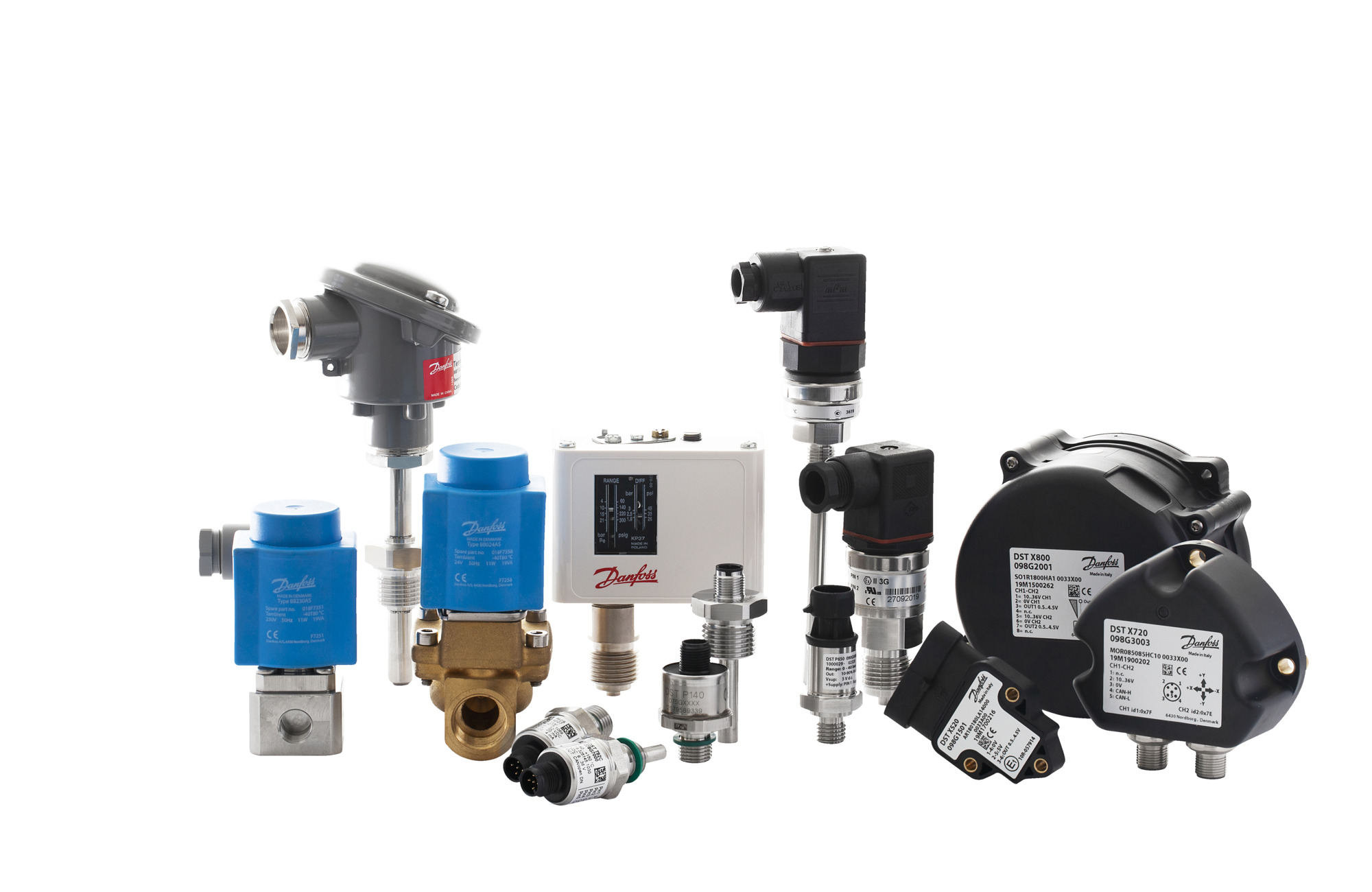 Danfoss MBS 3000 — преобразователи (датчики) давления для промышленных применений MBS3000 Преобразователь давления 060G3820  - Вид №185