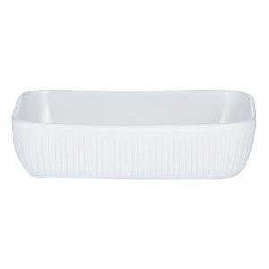 2002.137 Блюдо для запекания linear, 16х24 см, белое Mason Cash