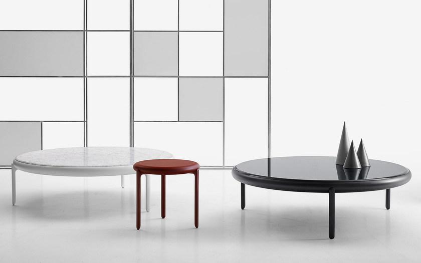 B&B Italia Круглый журнальный столик из мрамора Maru sun-id-1426047 - Вид №1