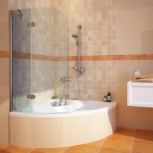 Шторка на ванну 100x150 GV-102AR GUTEWETTER LUX PEARL