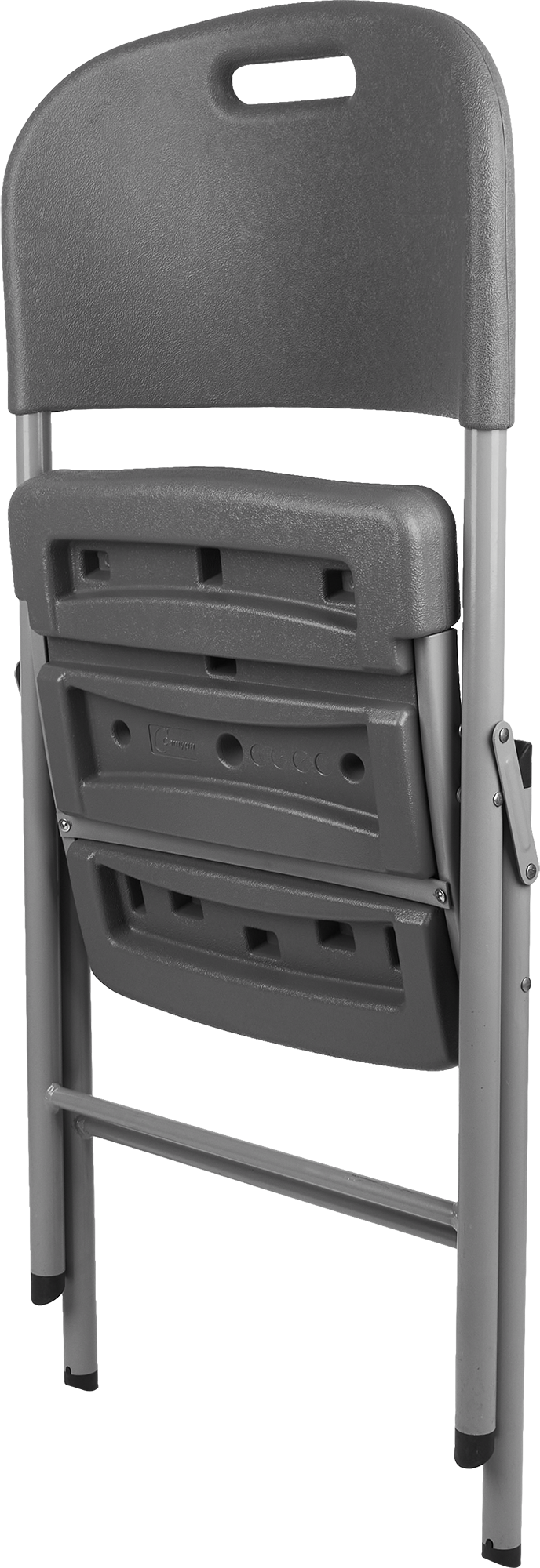Складной садовый стул Сатурн METMEBEL сталь/пластик серый 88243385 STLM-0077012 - Вид №2