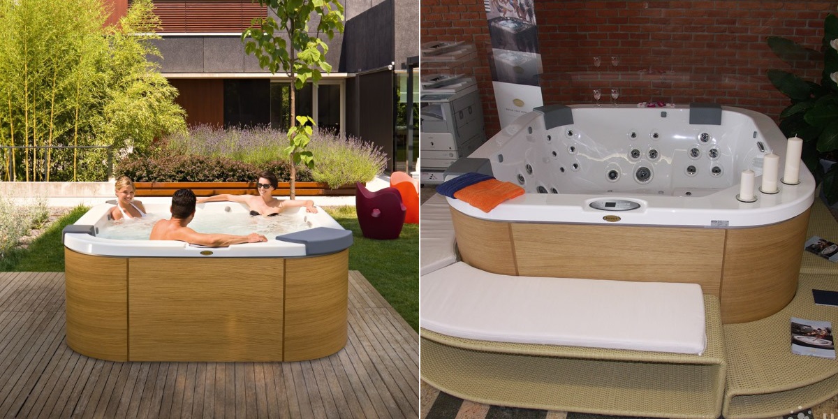 Мини-бассейн Santorini Pro sound 9444-838 Jacuzzi 9444838 - Вид №1