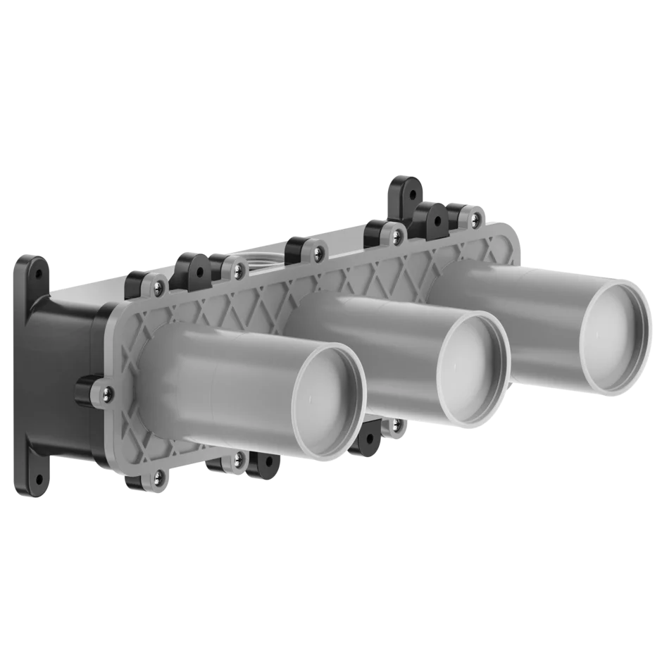 Смеситель для ванны-смеситель для душа 54139 239 Gessi Parti incasso ПОЧИЩЕННАЯ ЩЕТКОЙ СТАЛЬ 54139239