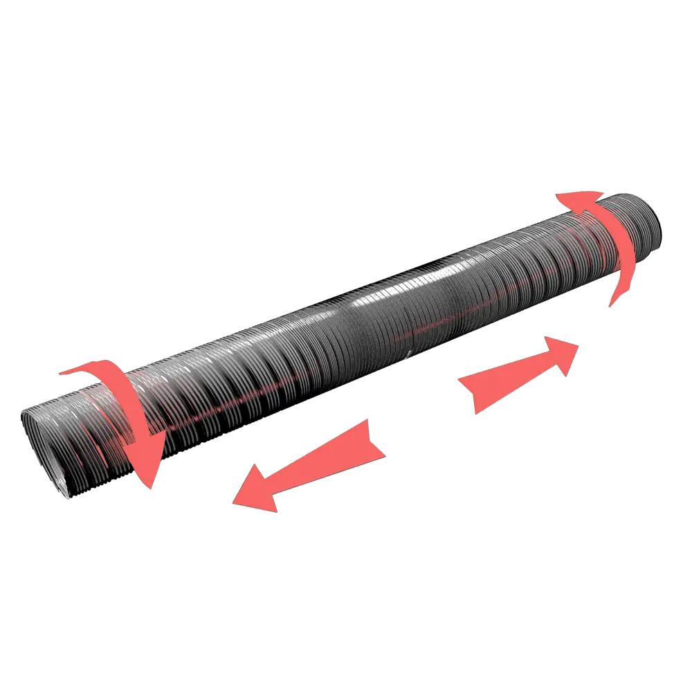 Auramax A12.5VA — гибкий алюминиевый воздуховод для вентиляции 82210539 STLM-0022087 - Вид №1