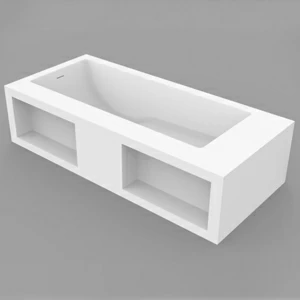 Dimasi Ванна прямоугольная отдельностоящая 2000x1000 Jade Library B белая