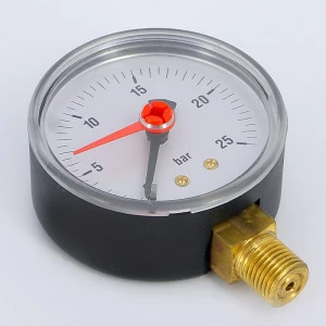 Манометр радиальный 1/8" 50 мм EMMETI 25 бар