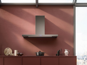 Вытяжка из нержавеющей стали со встроенным настенным освещением