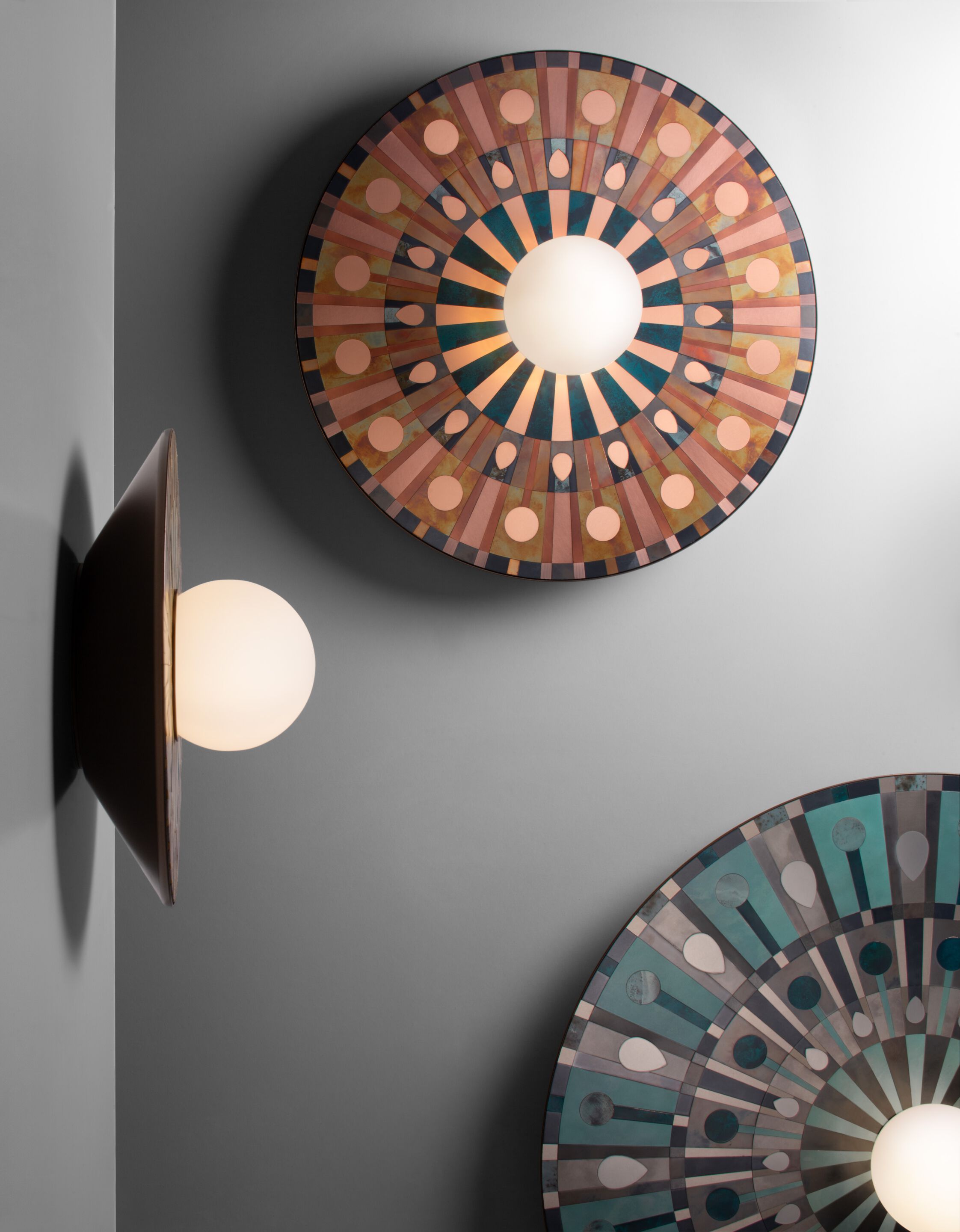 Металлический настенный светильник / потолочный светильник DE CASTELLI CALEIDE EON ARCH-00082891 - Вид №6