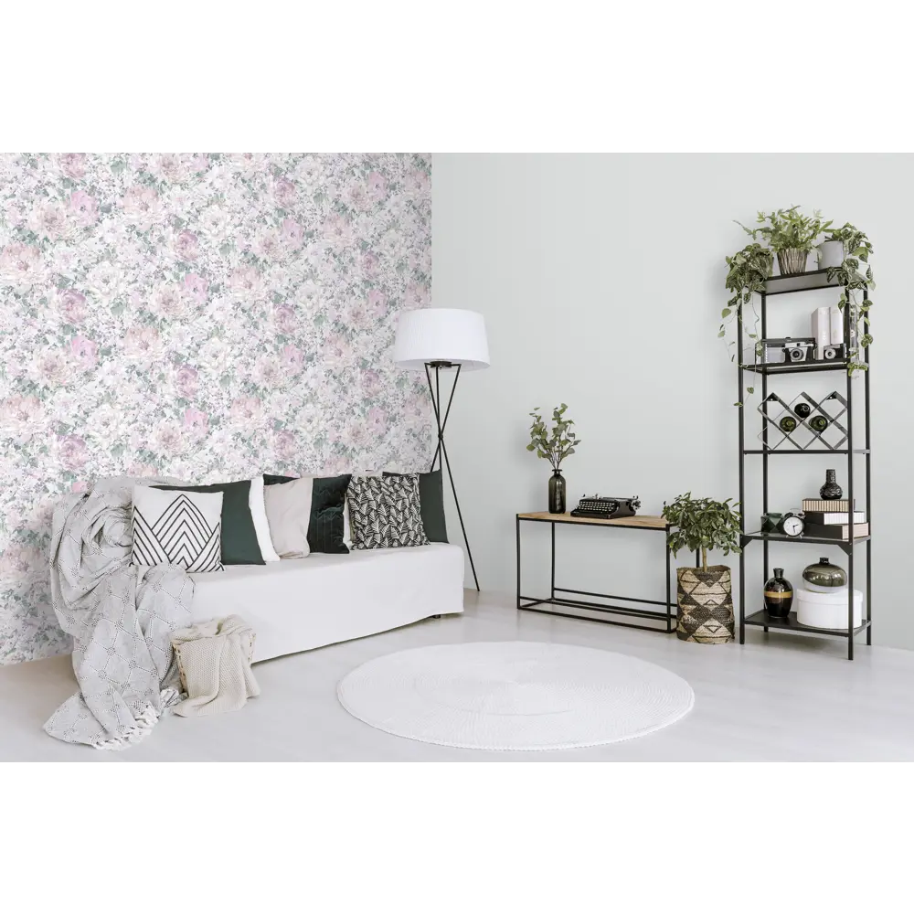 Обои флизелиновые Victoria Stenova Betty зеленые 1.06 м VS287298 STLM-2064608 - Вид №4