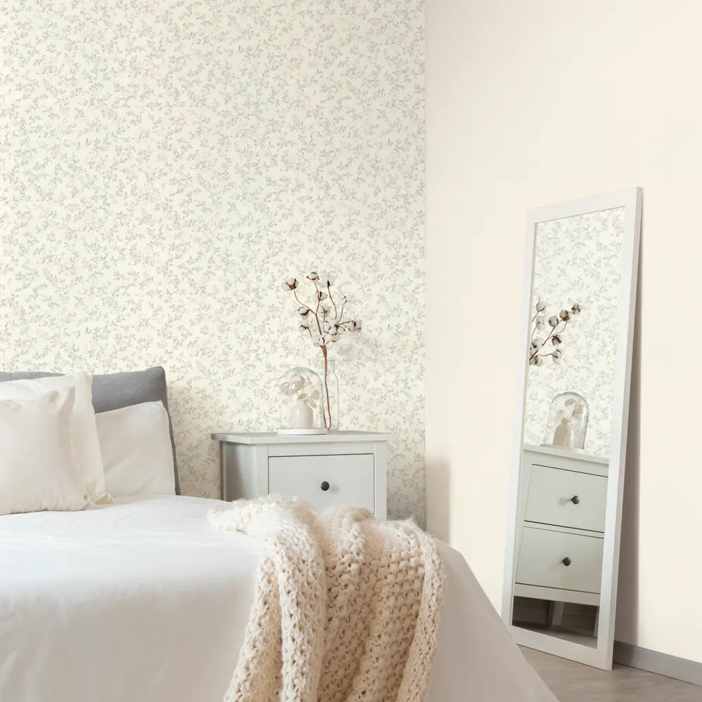 Обои флизелиновые Monte Solaro Floral белые 1.06 м MS9132-00 85309965 STLM-2197010 - Вид №3