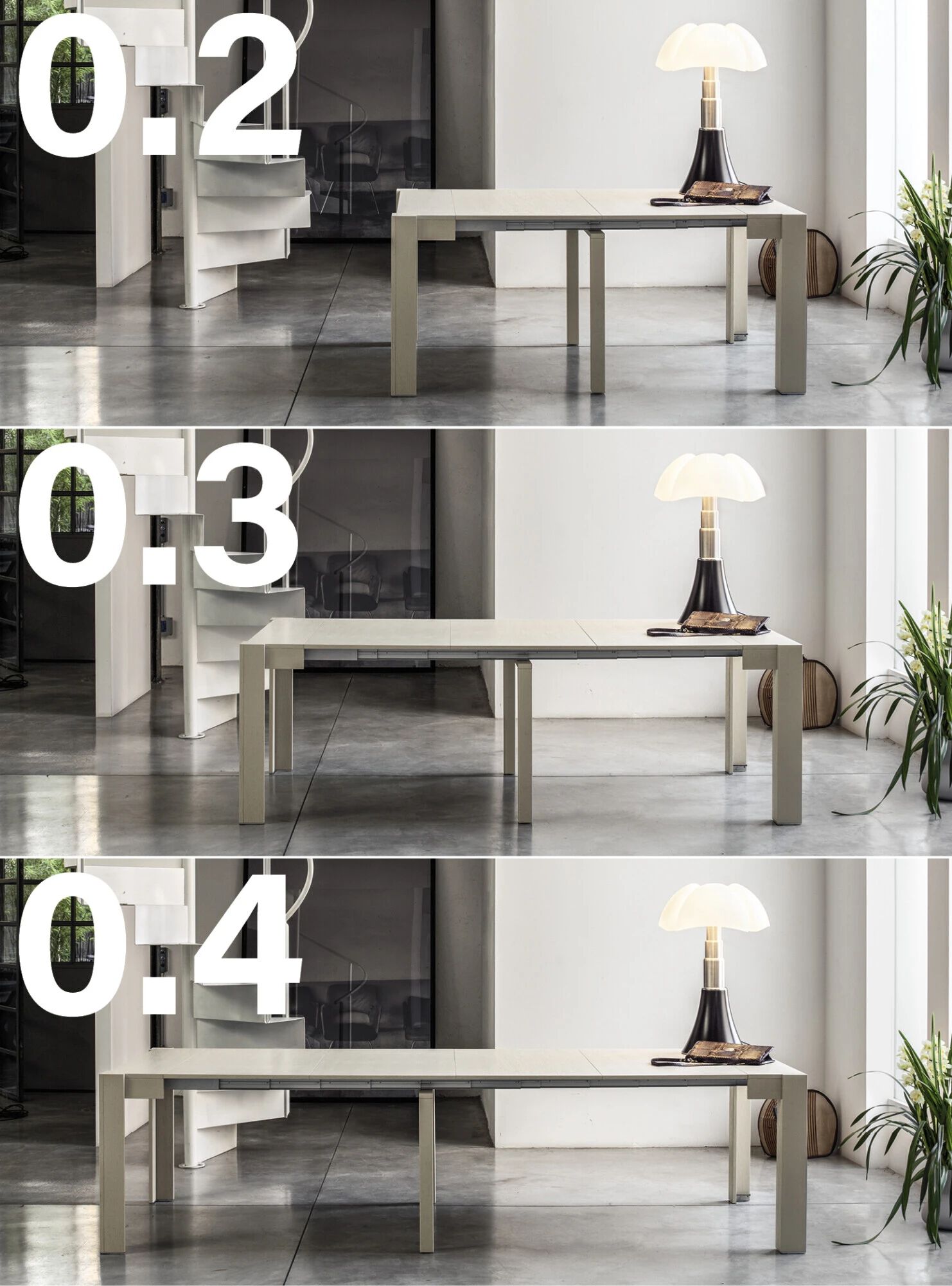 Выдвижная деревянная прямоугольная консоль Devina Nais STEWARD ARCH-00095254 - Вид №3