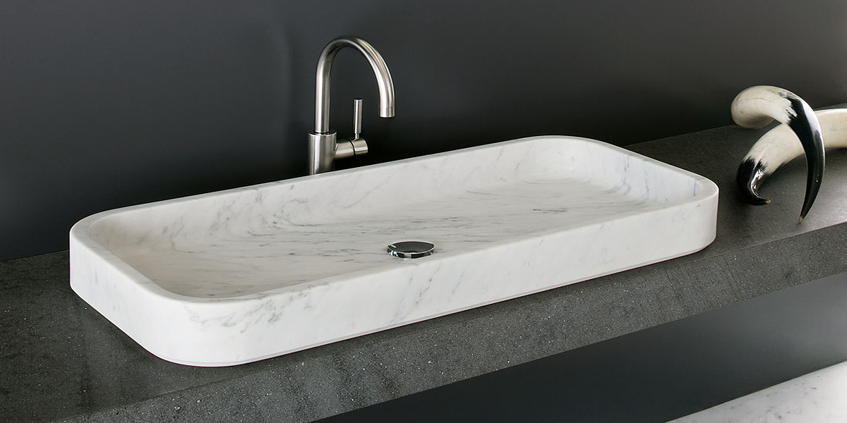 СТОЛЕШНИЦА ИЗ КАМНЯ PLANA 120Х45 СМ Neutra Design MPL12045105 - Вид №1