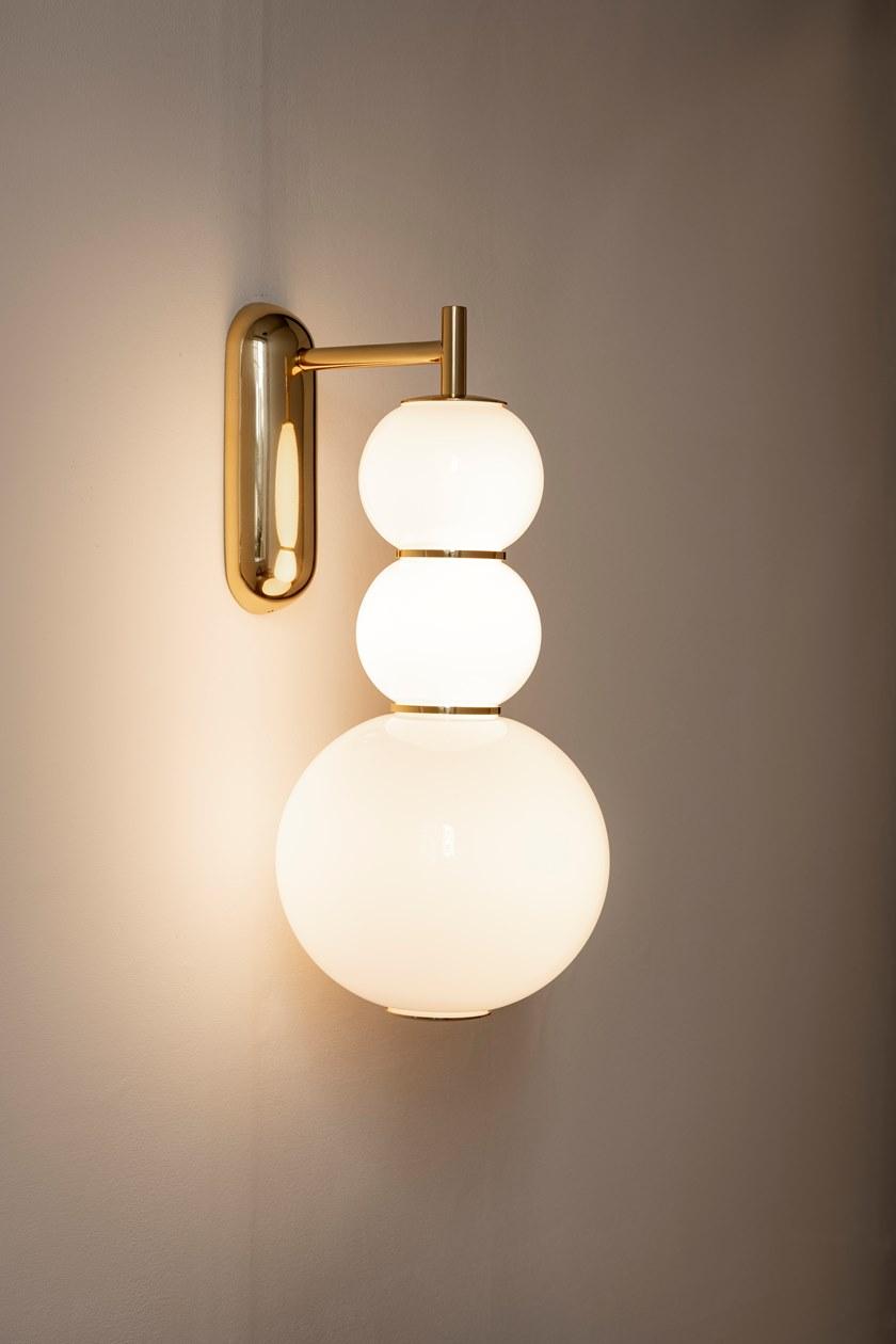 Formagenda Настенный светильник из светодиодного стекла с диммером Pearls sun-id-1461593 - Вид №29