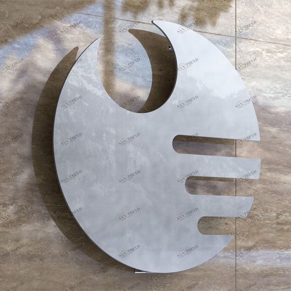 Hotech Дизайн-радиатор Prestige Collection Eileen отделка Brushed Aluminum