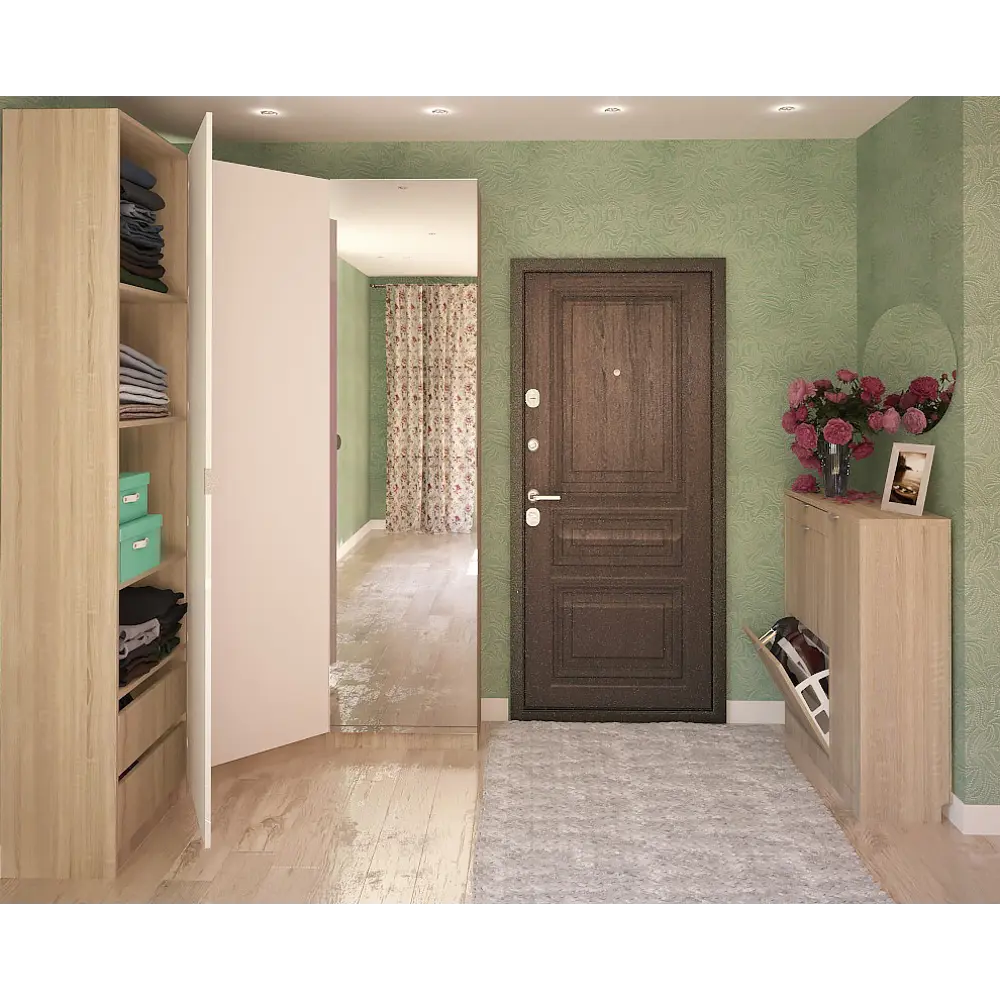 Santreyd Дверца для обувницы из ЛДСП цвет дуб сонома 91,7×30 см 18160803 STLM-0009778 - Вид №2