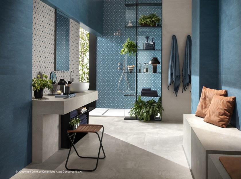 Atlas Concorde Белая плитка для стен с эффектом бетона Raw sun-id-1483334 - Вид №18