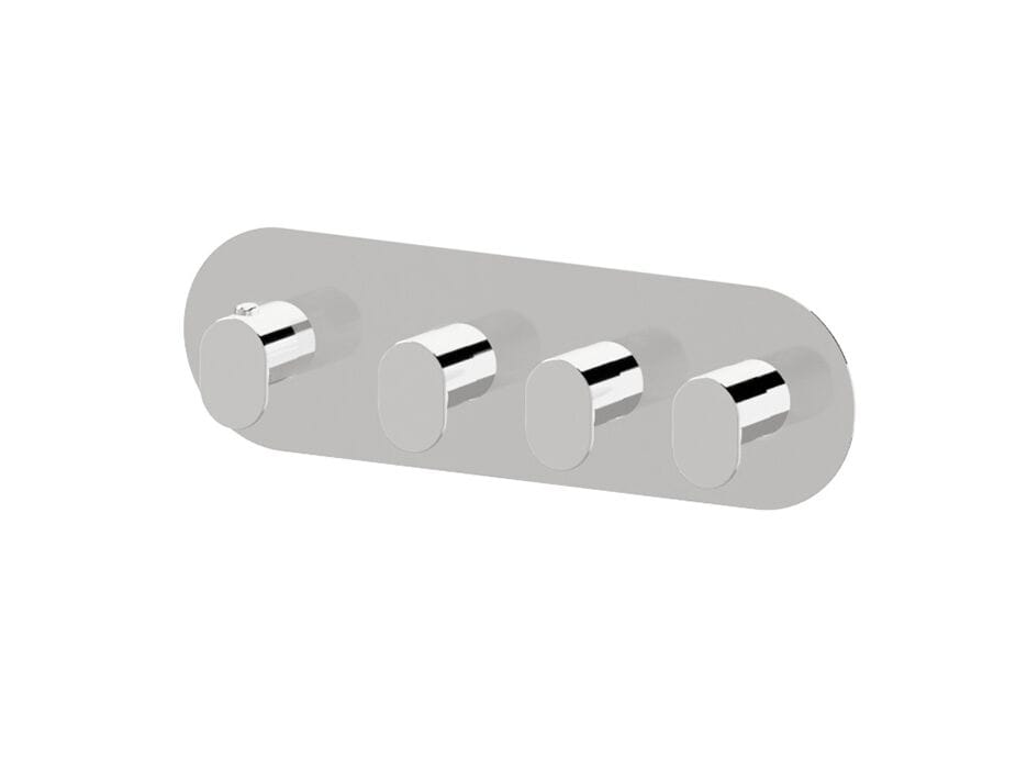 Термостатический смеситель для душа с 4 отверстиями Newform многофункциональные термостаты 3 выхода ARCH-00118144
