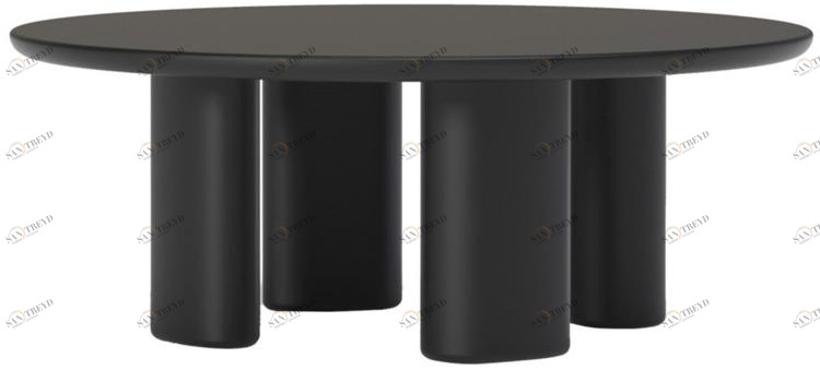 Grado Design Низкий круглый журнальный столик из мдф  Peb-tb-ct-c 