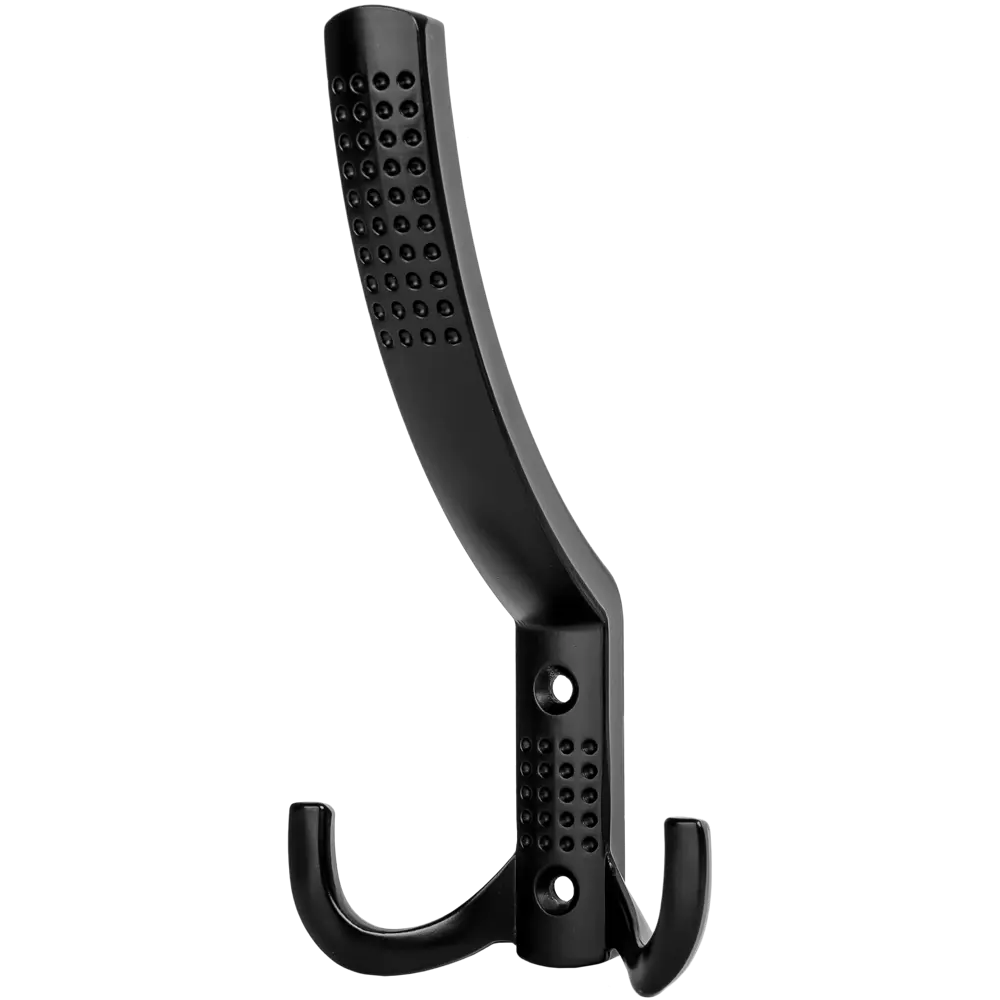 Крючок-вешалка Kerron KR0071, 70x150 мм, цвет чёрный 84573207 STLM-2126064 