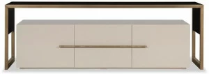 Stylish Club Тумба под ТВ из лакированного металла с откидными дверцами Bridge Scf.b02