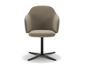 Тканевый стул с подлокотниками