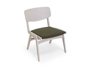 Кресло из бука с мягким сиденьем