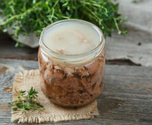 3606 Тушенка из мяса утки Вкусляндия