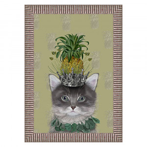 1018932437 Картина «Принцесса Бромелия» в раме Object Desire