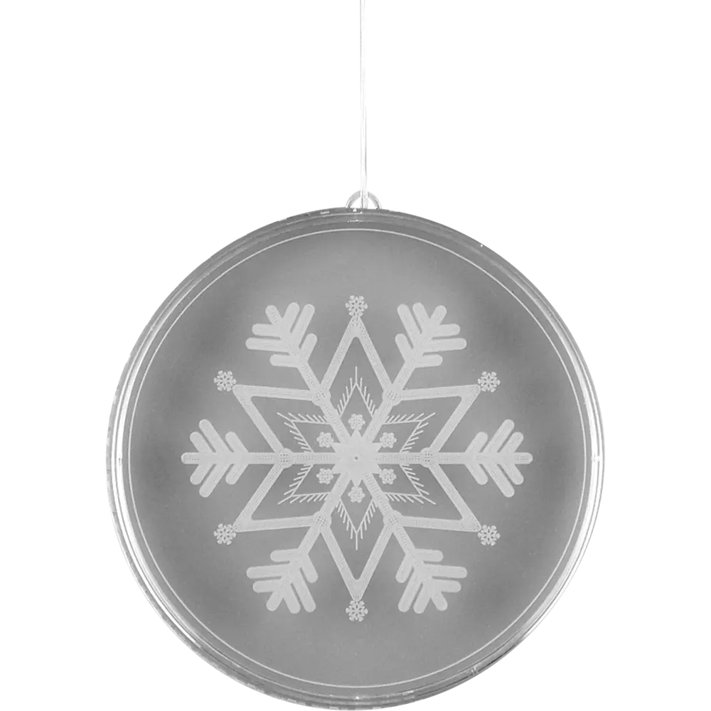 Светильник автономный "Snowflake 3D round" на батарейках, ? 22 см 82906431 STLM-2212576 RITTER  - Вид №1