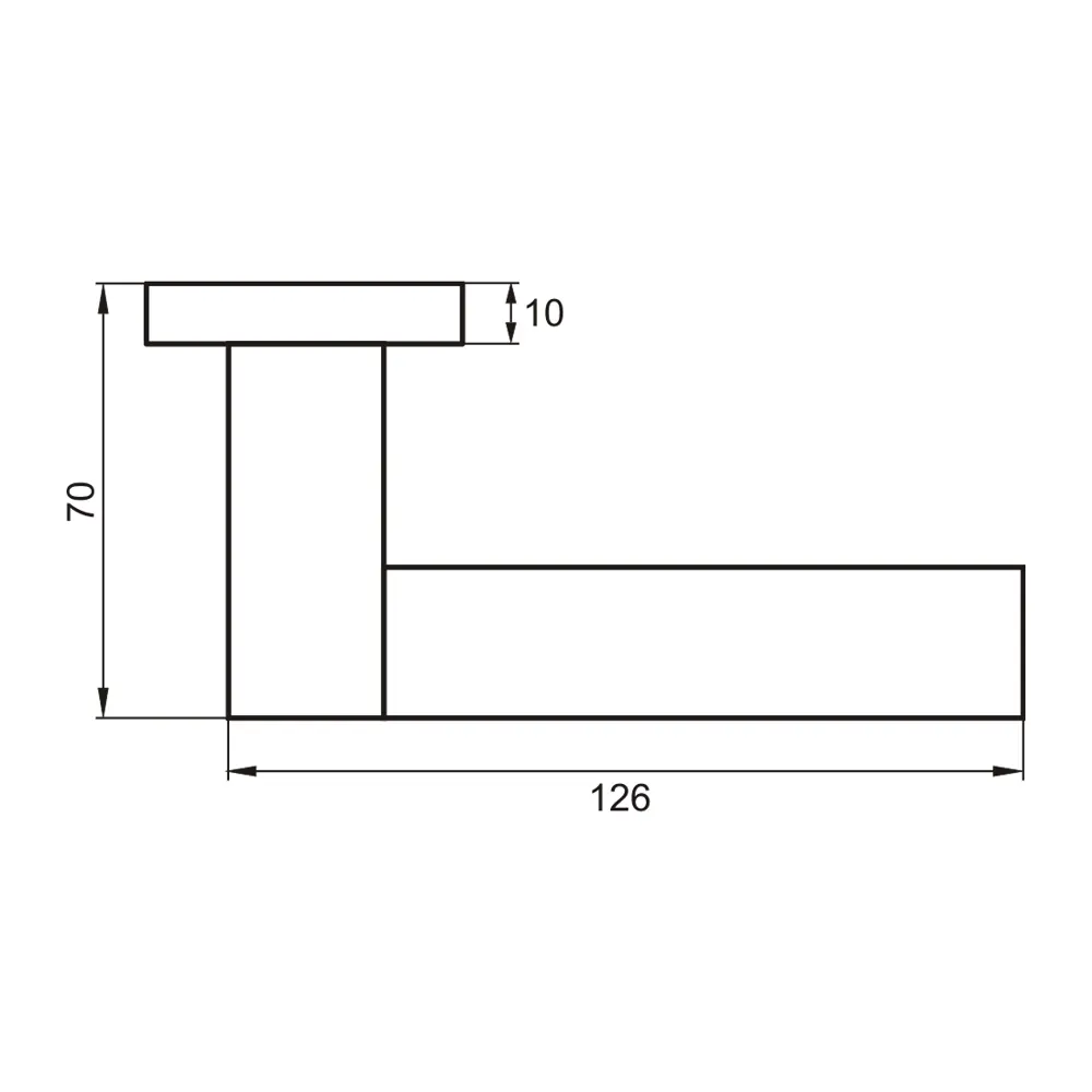 Дверные ручки Тирамису INAL 524-02 SN/NP, без запирания, цвет матовый никель PUERTO STLM-2081899 - Вид №1