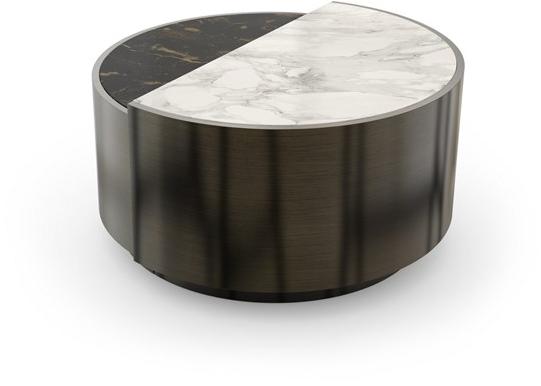 Porustudio Круглый журнальный столик с вещевым ящиком sun-id-1475991 - Вид №2