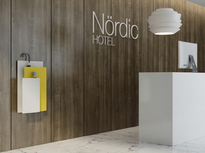 Systemtronic Настенная стальная подставка для зонтов для офиса sun-id-1491386 - Вид №1