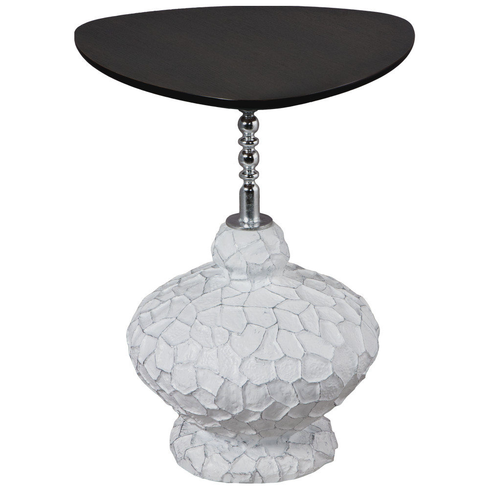 17001 Декоративный столик Лебес Айс Графит BOGACHO 4627174557183