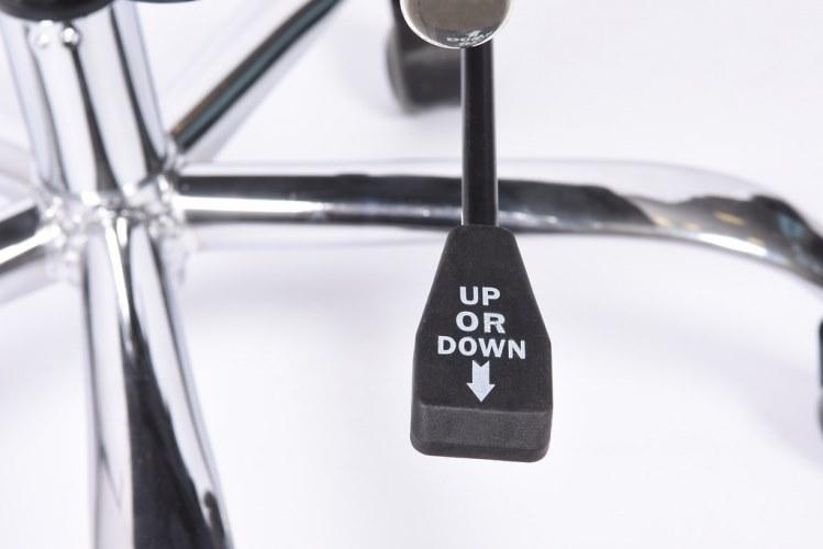 Arrediorg.it® Офисное кресло из экокожи с подголовником  908a black  - Вид №2