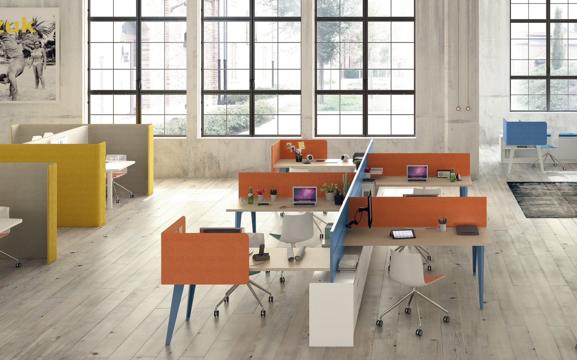 Многофункциональный деревянный рабочий стол со встроенной полкой Martex позвонок ARCH-00047224 - Вид №1