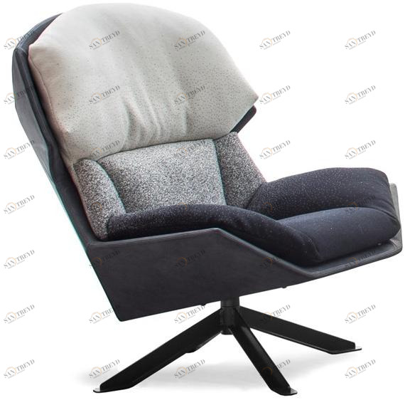 Moroso Вращающееся кресло из ткани Clarissa sun-id-1453662