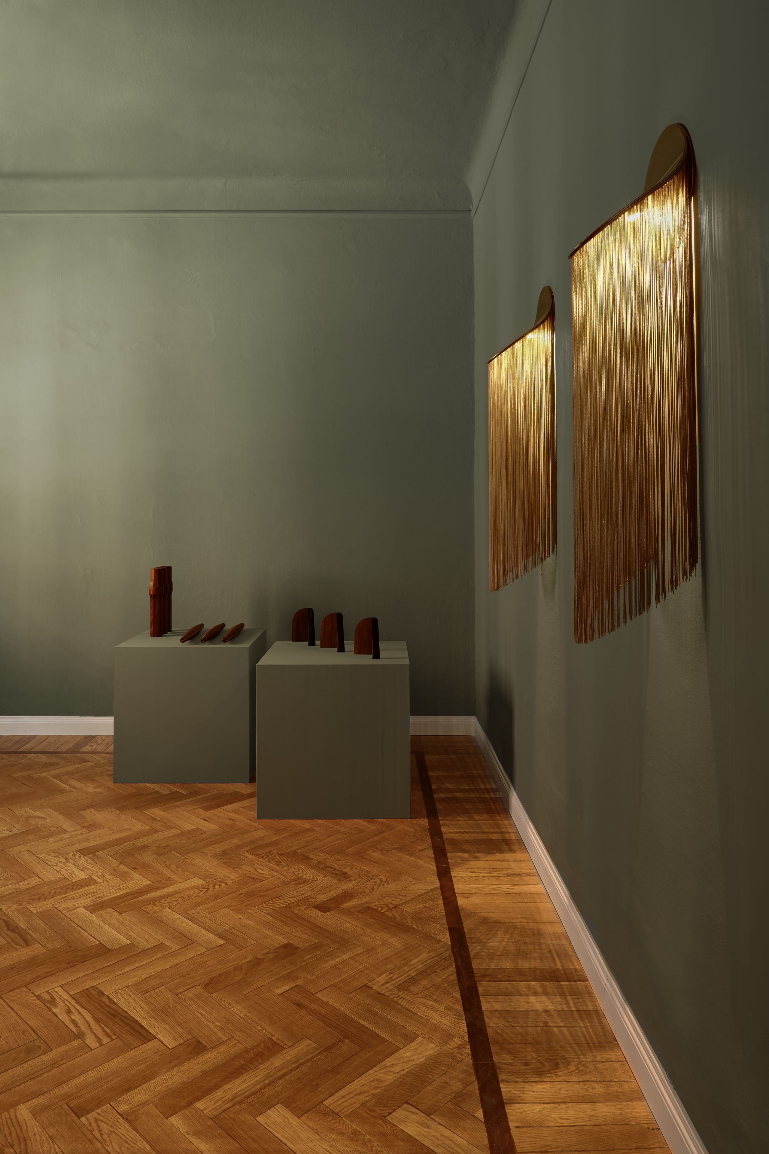 Район бахромой стальной светодиодный настенный светильник Darmes Cé ARCH-00063498 - Вид №7