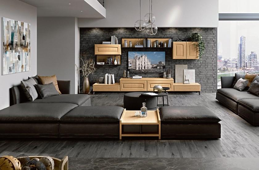 Cucine Lube Настенный ящик для хранения из массива дерева Veronica Lv 07 - Вид №1