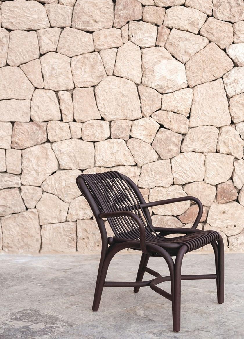 EXPORMIM Кресло из ротанга с подлокотниками Fontal T012 r - Вид №4