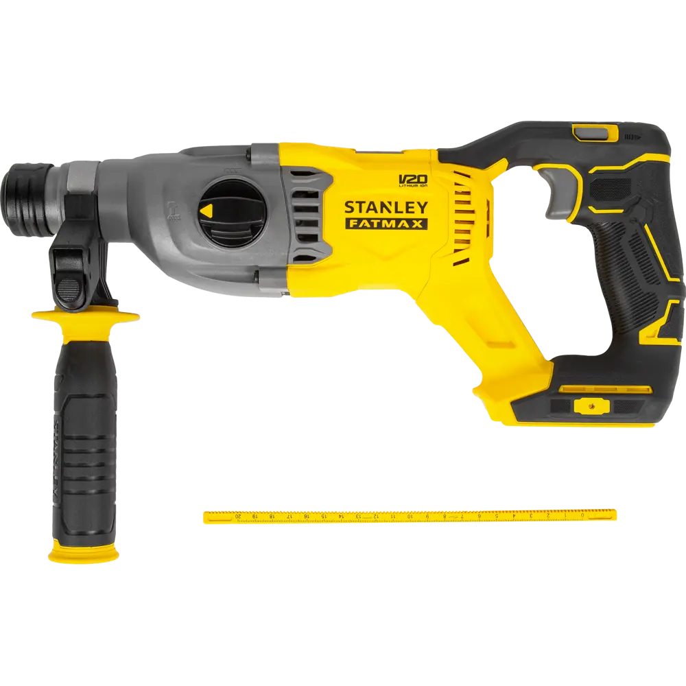 Перфоратор аккумуляторный бесщеточный SDS-plus Stanley Fatmax SFMCH900B-XJ, 18 В Li-Ion, 2 Дж, без АКБ и ЗУ STLM-2192253 - Вид №4