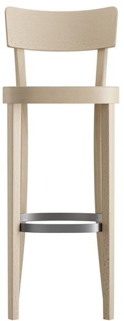 horgenglarus Высокий табурет из бука со спинкой Classic 11-380 - Вид №8